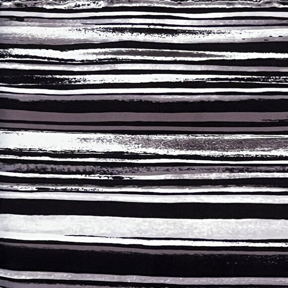 Lands End Womens Black & White Striped High-Neck Tankini Swim Top Size 8 Nylon/S - Picture 5 of 12